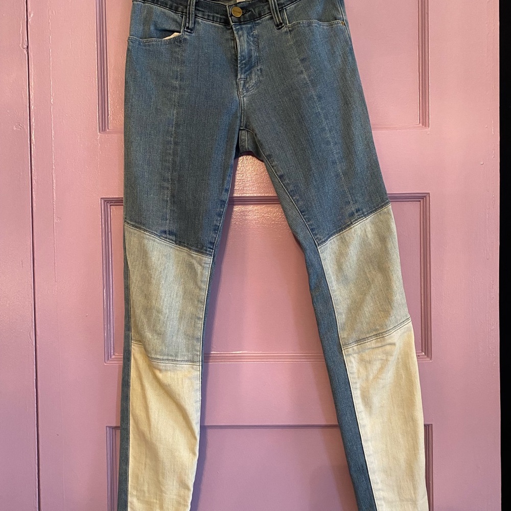 Frame Denim Tri-Color jean pants